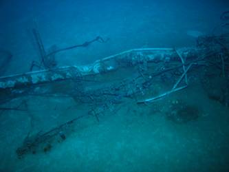 Foremast below crows nest